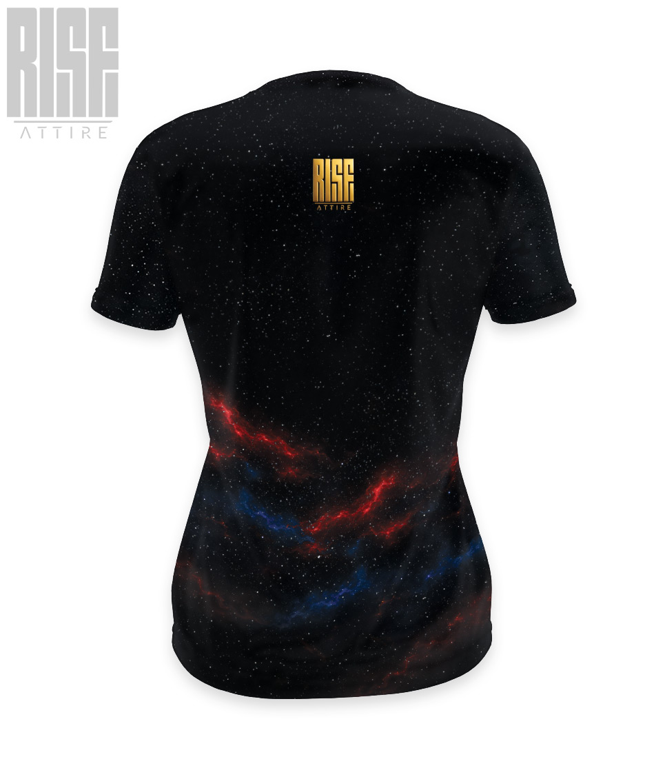 America 250: THE MOVIE // Womens Premium Tee // BACK // RISE ATTIRE