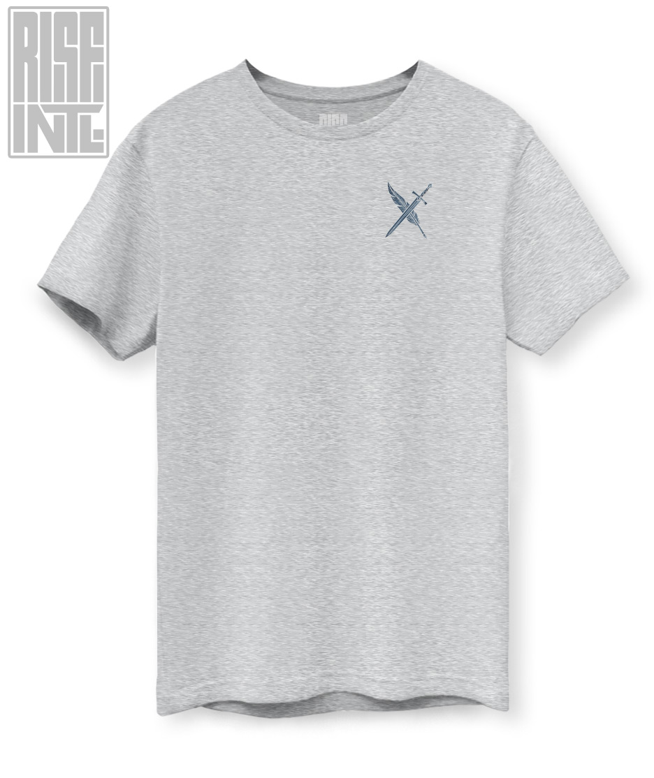 The War of Stories // Badlands Media // RISE INTL // Unisex Cotton Tee // Grey
