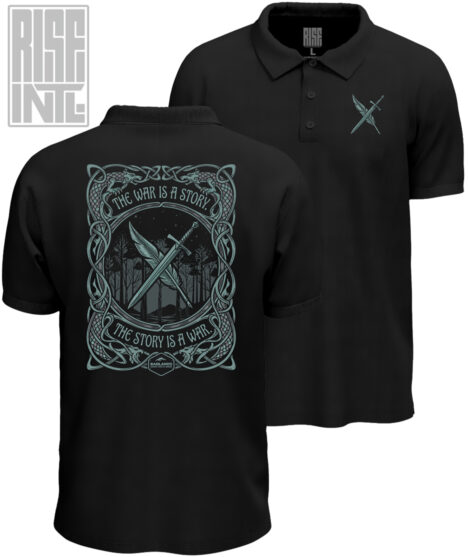 War of Stories DTG Mens Polo