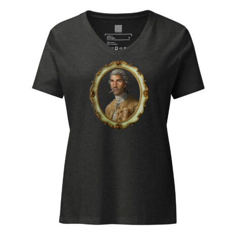 Founding Frankly DTG Women's V-Neck Cotton Tee